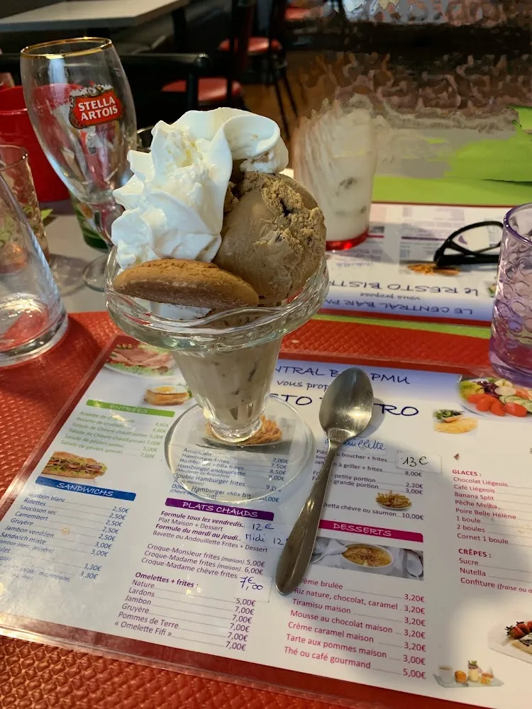 Glace Café Chantilly